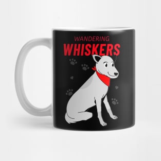 Wandering Whiskers Dog Hiking Mug